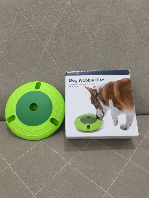 اسباب بازی فکری سگ مدل Dog Wobble Disc | دیسک تشویقی تعاملی سگ ن1
