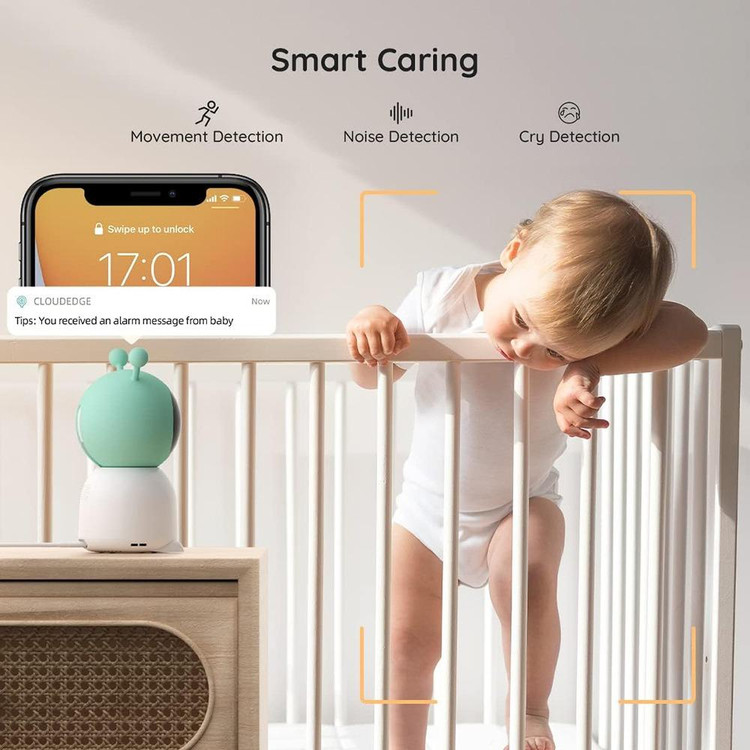 دوربین و مانیتور امنیتی کودک BOIFUN مدل Baby 6T