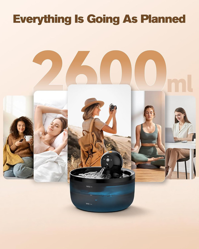 آبخوری گربه بیسیم برای نوشیدن برند: GOOIFUN با سه فیلتر همراه