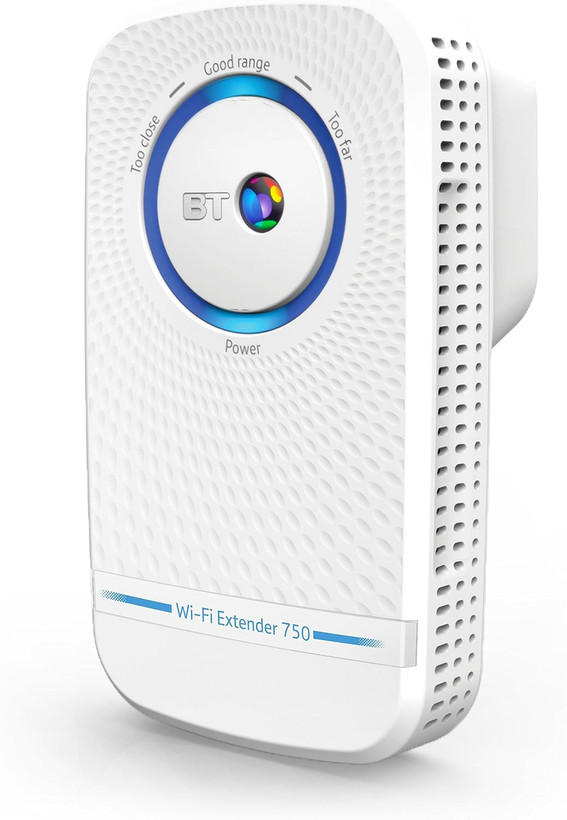 تقویت کننده وای فای - BT Wi-Fi Extender 750 با وای فای دو بانده 11ac 750 ن1
