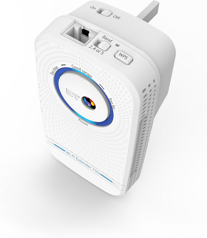 تقویت کننده وای فای - BT Wi-Fi Extender 750 با وای فای دو بانده 11ac 750 ن1
