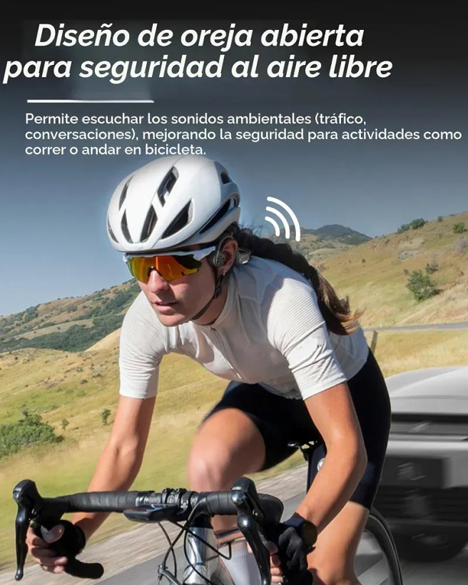 هدفون بلوتوثی ضدآب شنا | هدفون استخوانی (Bone Conduction) با حافظه داخلی، مناسب شنا و ورزش رنگ سورمه یی