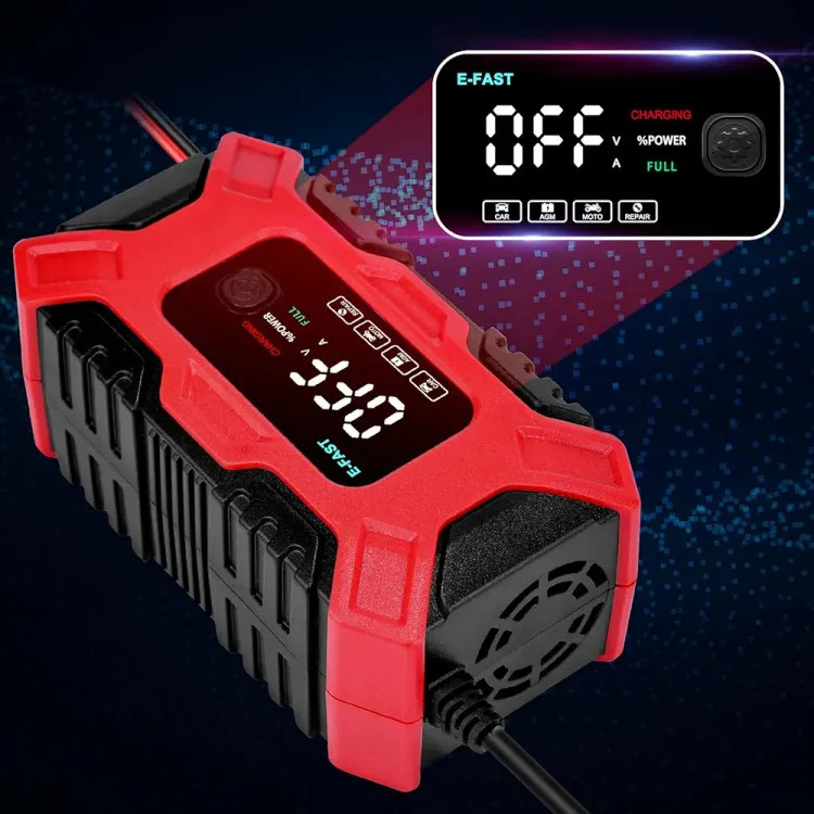 شارژر باتری ماشین و موتور مدل TK-300 6A. 2AH-100AH ن1