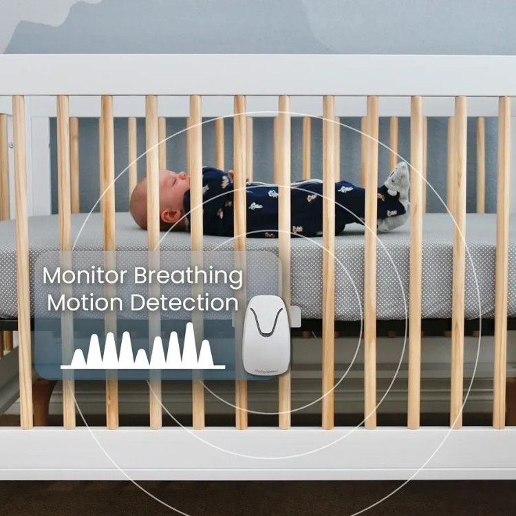 دوربین و مانیتور تنفس نوزاد Babysense True Sleep | سیستم هوشمند پایش تنفس و مانیتور تصویری 5 اینچی HD ن1