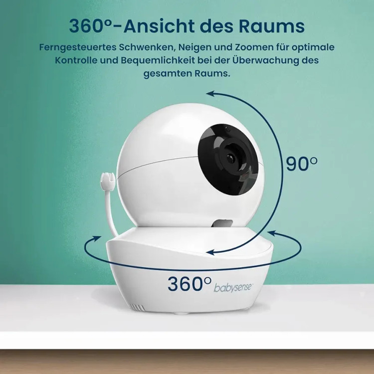 مانیتور تصویری نوزاد -s2Babysense با ۲ دوربین ن1