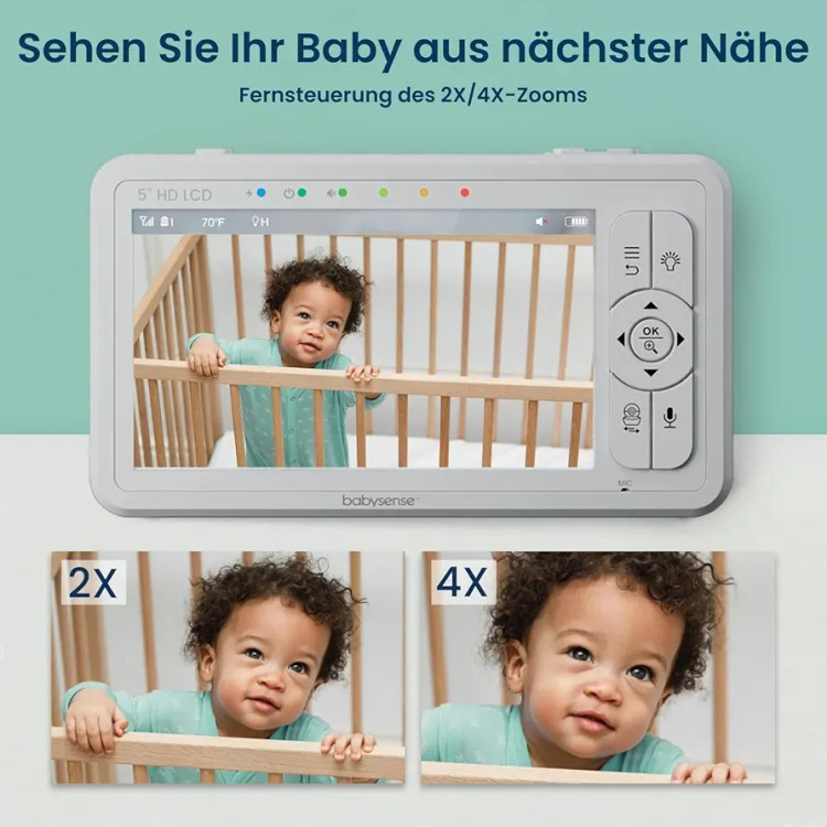 مانیتور تصویری نوزاد -s2Babysense با ۲ دوربین ن1