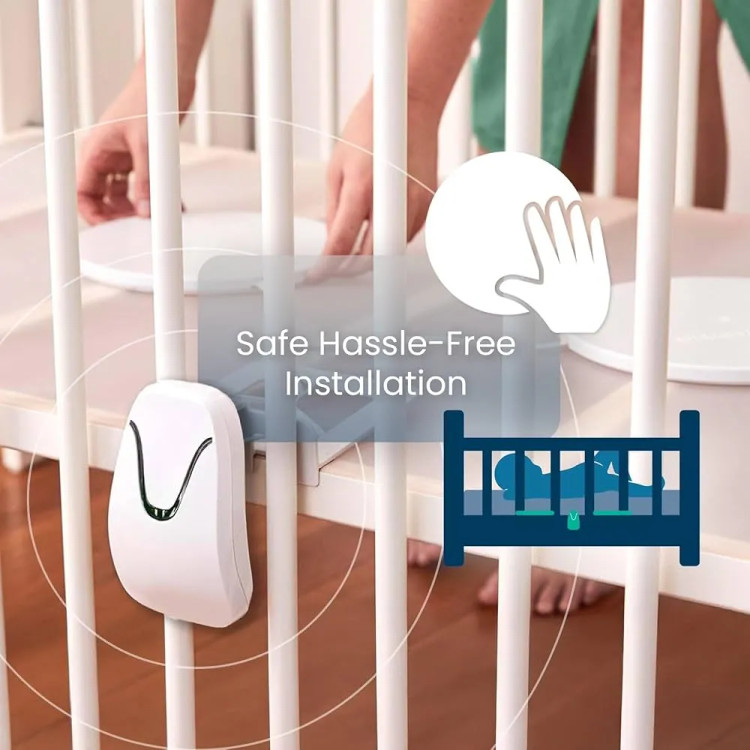 مانیتور تصویری نوزاد Babysense V43 با دوربین و نمایشگر 4.3 - با یک دوربین و مانیتور هدیه اضافه - ن1