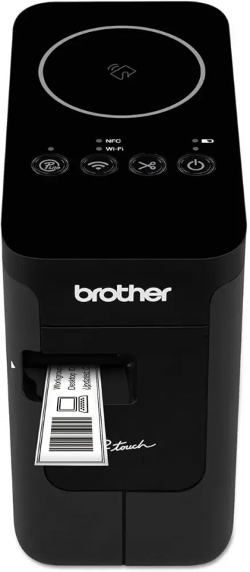 پرینتر لیبل زن Brother PT-P750W | لیبل پرینتر حرفهای وایرلس با Wi-Fi، NFC و USB ن1