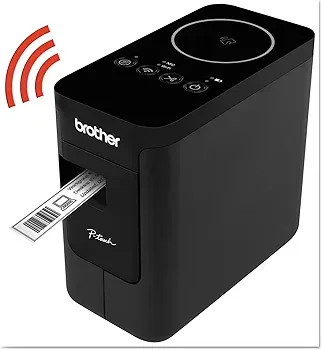 پرینتر لیبل زن Brother PT-P750W | لیبل پرینتر حرفهای وایرلس با Wi-Fi، NFC و USB ن1