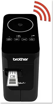 پرینتر لیبل زن Brother PT-P750W | لیبل پرینتر حرفهای وایرلس با Wi-Fi، NFC و USB ن1