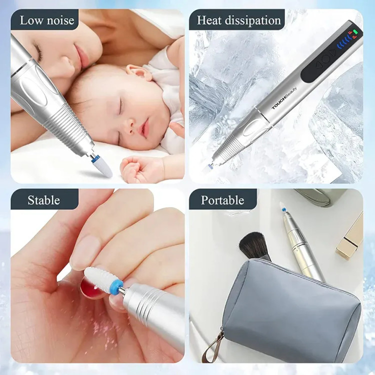 سوهان برقی ناخن حرفهای TOUCHBeauty ن1