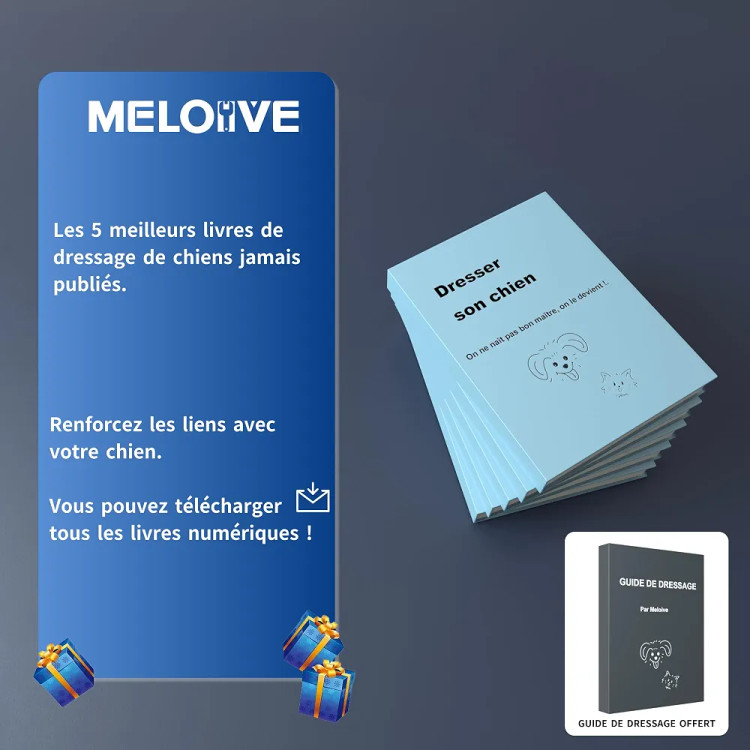 قلاده ریموت دار آموزشی تربیتی و ضد پارس دارای سه حالت شوک،ویبره،صدا برند MELOIVE