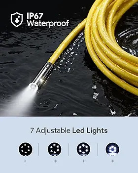 دوربین آندوسکوپی DEPSTECH WiFi دو لنز 1080P مدل WF028 ن1