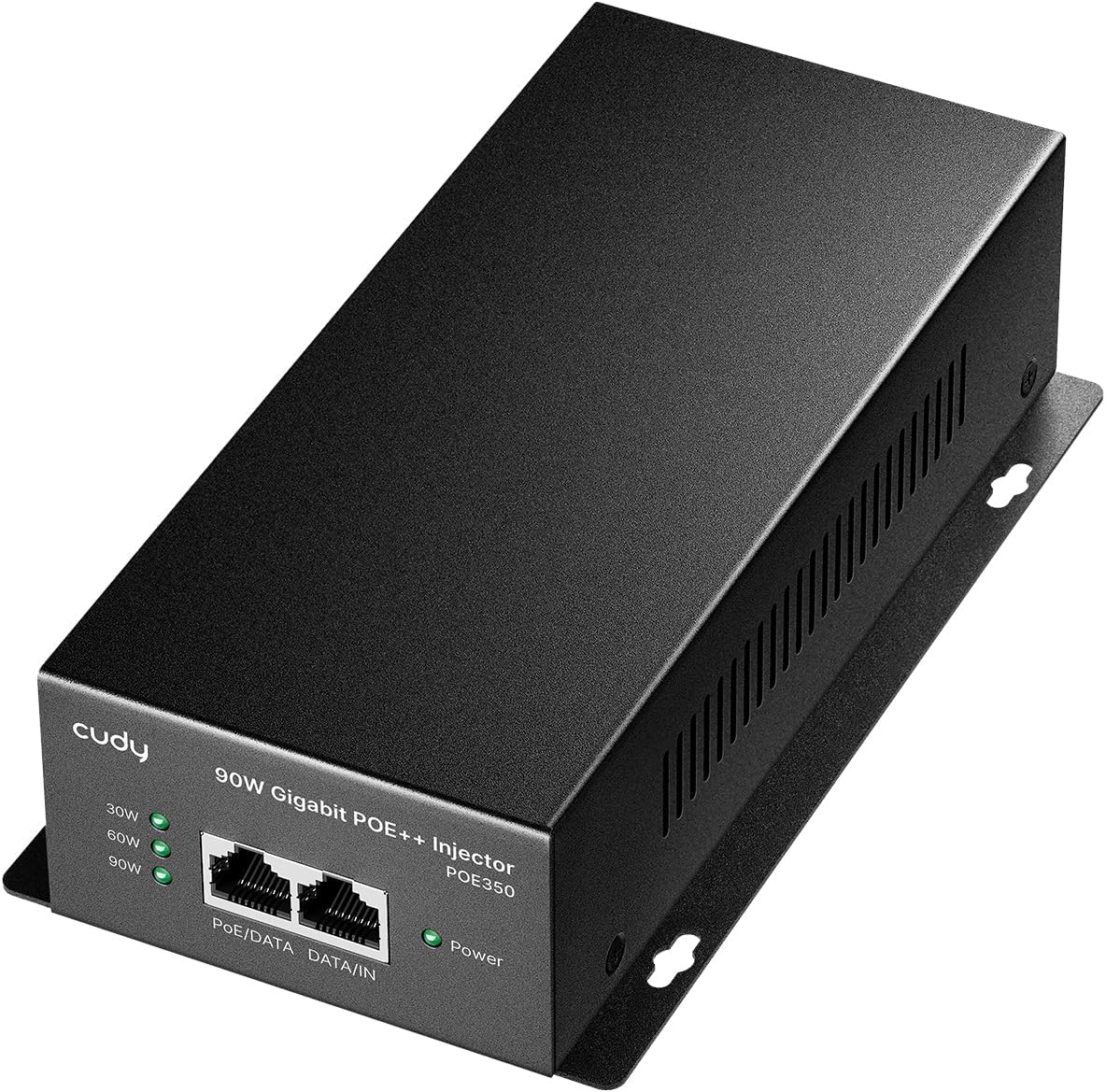 اینجکتور Cudy 90W Gigabit PoE++، 802.3bt/at/af، 4-Pair، فلزی، POE350
