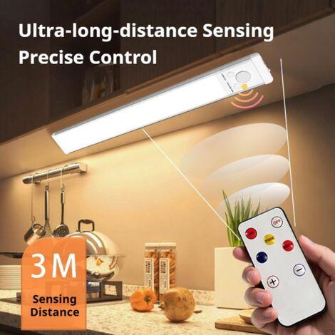 چراغ زیر کابینتی LED سنسوردار ۴۱ سانتی‌متر با ریموت کنترل – چراغ شارژی بی‌سیم کابینت