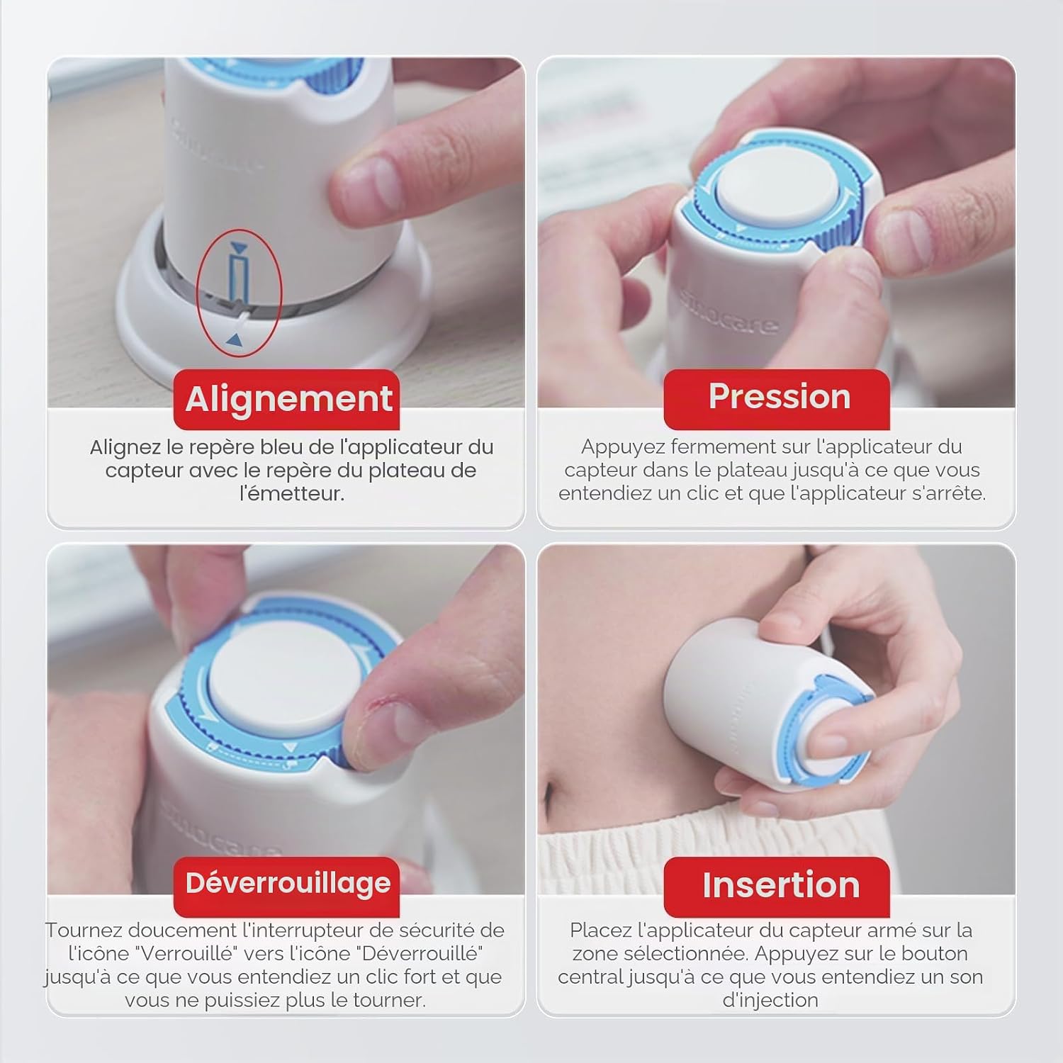 سنسور گلوکز - قند خون - ۱۵ روزه Sinocare iCan i3 (سیستم پایش مداوم قند خون - CGM)؛ بدون نیاز به سوراخ کردن انگشت
