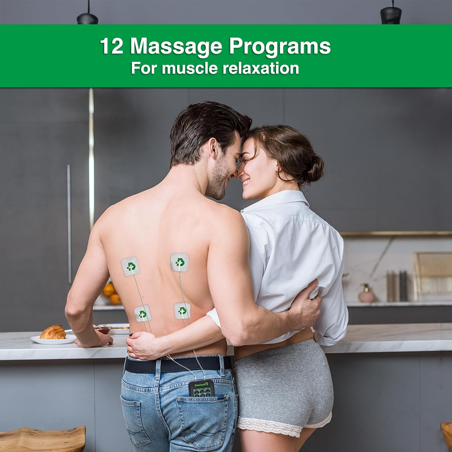 دستگاه تحریک الکتریکی عصب و عضله TESMED Trio 6.5 (TENS و EMS) با قابلیت شارژ