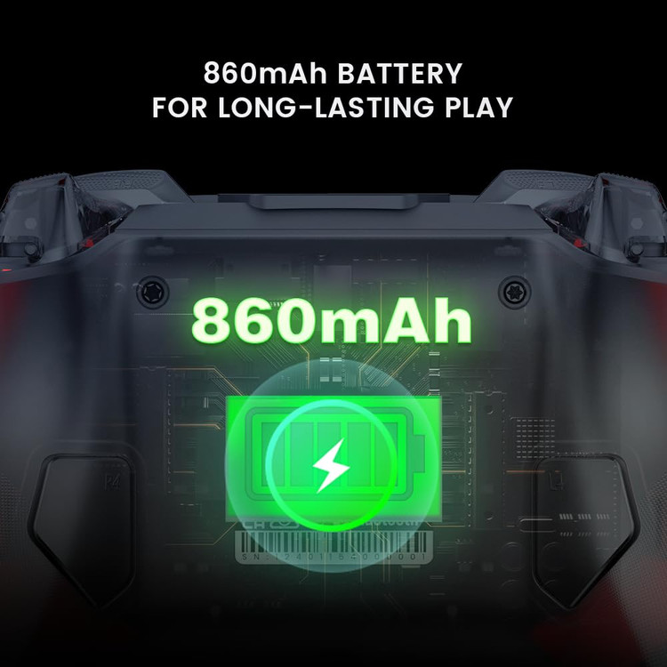 دسته بازی بیسیم GameSir Cyclone 2 با جویاستیک TMR، تریگر Hall Effect و نرخ پاسخ 1000Hz، داک شارژ