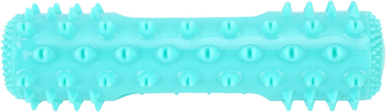 استیک دندانشوی و ماساژور لثه سگ Fydun (مدل آجدار)، مناسب برای تمیز کردن دندانها حین بازی و جویدن، به همراه سوت صوتی (مدل ۱)