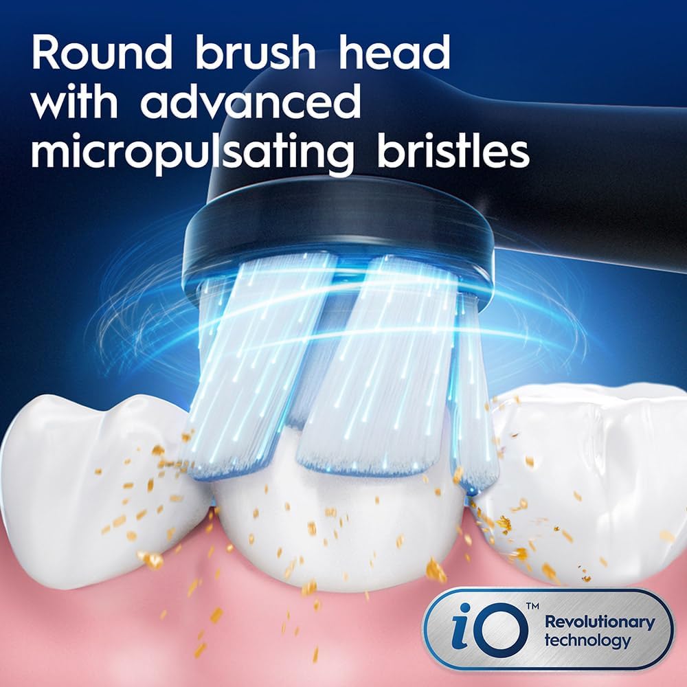 مسواک برقی شارژی Oral-B iO2 Series 2 با فناوری iO، سنسور فشار هوشمند و 3 حالت شستشو