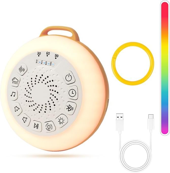 دستگاه تولید نویز سفید برای نوزاد، دستگاه قابل‌حمل و قابل‌شارژ