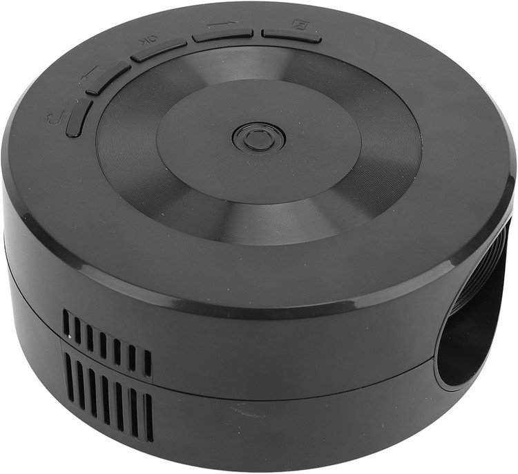 ویدئو پروژکتور قابل حمل LIYJTK با پشتیبانی 1080P، اتصال موبایل، کنترل از راه دور و مناسب فیلم، بازی و کمپینگ