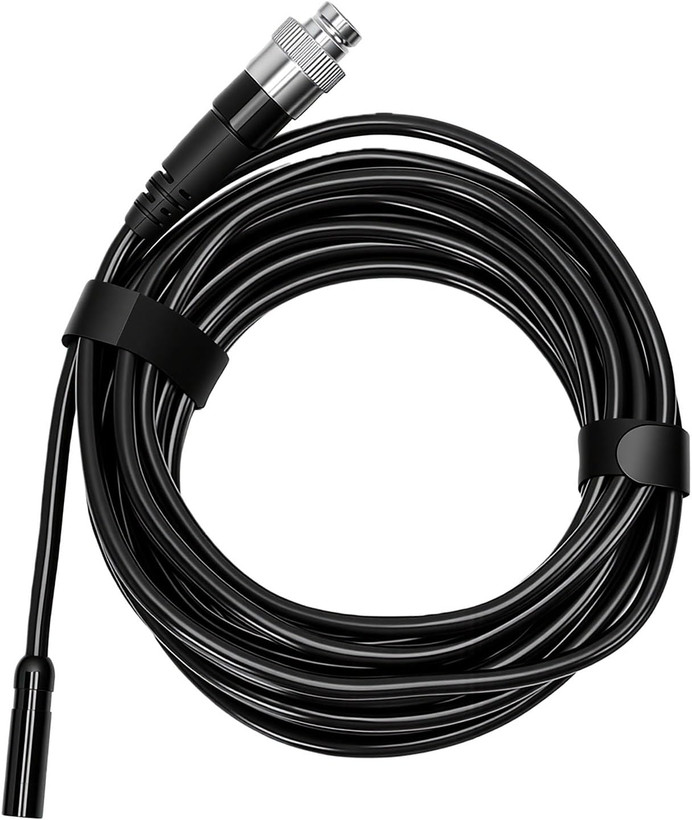 دوربین آندوسکوپی (بوراسکوپ) Jiawu با کیفیت 1080P، صفحه نمایش ۴.۳ اینچی و ۸ چراغ LED قابل تنظیم، مناسب برای بازرسی و تعمیرات خانگی