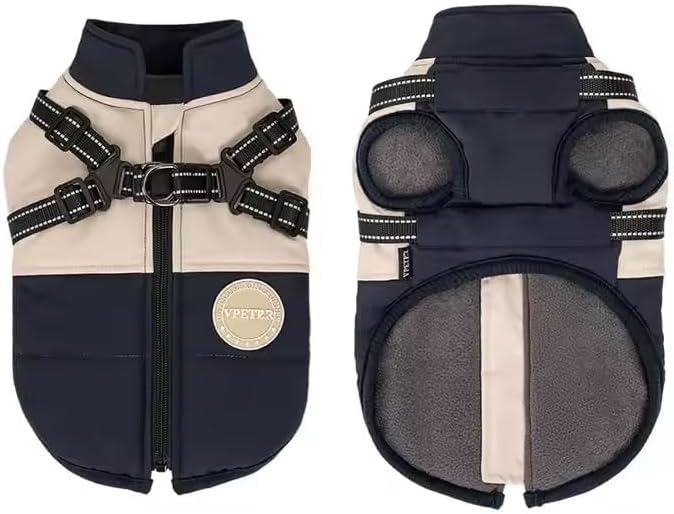 با کاپشن V-PET Elite Comfort، سگ شما در هوای سرد هم گرم، ایمن و شیک خواهد بود. 🐾💙