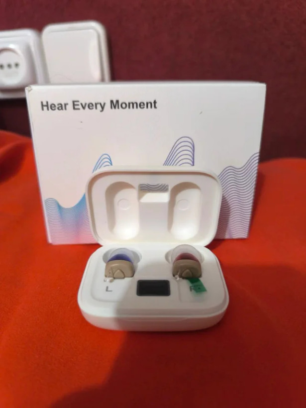 تقویتکننده شنوایی Vincent Audio مدل Clear Nature، بدون نیاز به نسخه پزشک، رنگ سفید